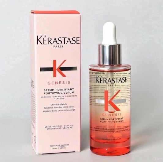 Kérastase Genesis Serum Anti-Chute Fortifiant 90ml / 3.04oz – Anti Hair Fall Strengthening Serum for Thinning & Weak Hair